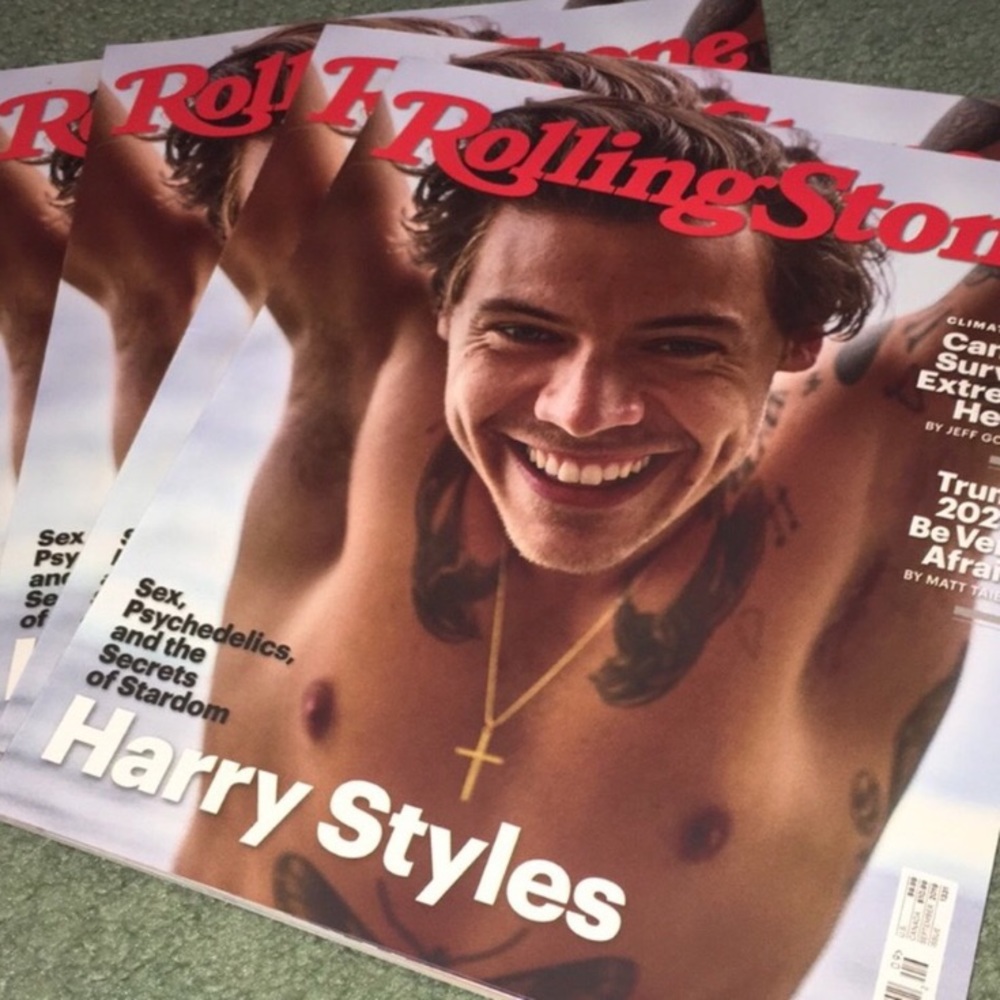 Harry styles rolling stone magazine